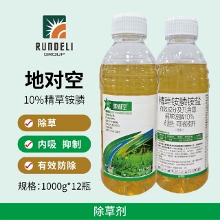 地對空10%精草銨膦可溶液劑1000g