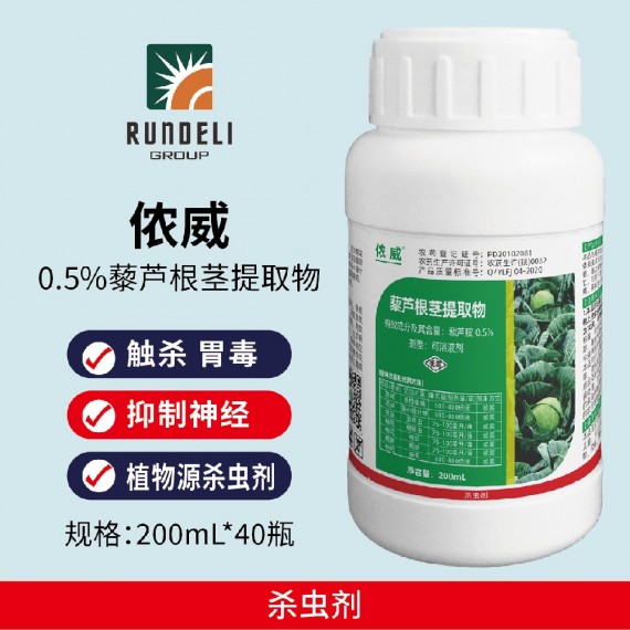 【儂威】藜蘆根莖提取物0.5%200mL 可溶液劑